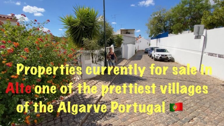 Properties currently for sale in one of the prettiest villages in the Algarve 🇵🇹 Alte 🇵🇹