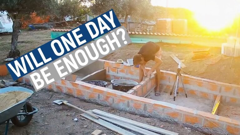 RENDERING THE WATER TANK | Portuguese Permaculture Projects