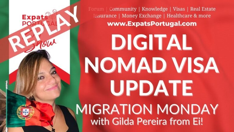 REPLAY: Digital Nomad Visa update with Ei"s Gilda Pereira