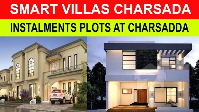 SMART VILLAS CHARSADA | INSTALMENTS PLOTS AT CHARSADDA ||