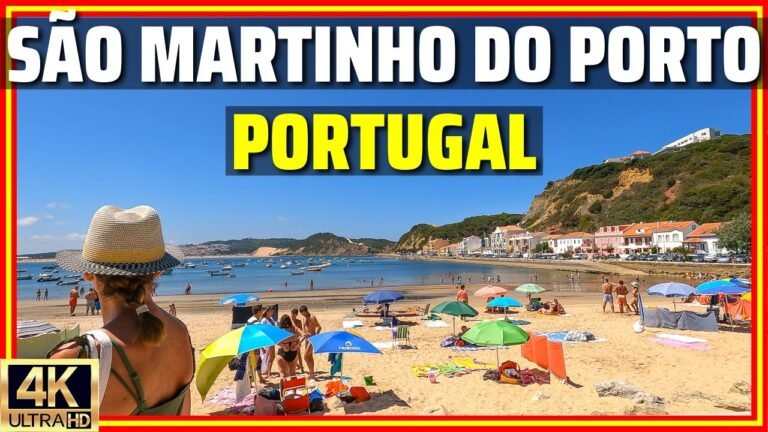 São Martinho do Porto, Portugal: the Secret Holiday Resort of the Portuguese! [4K]