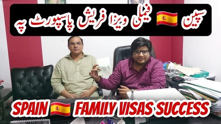 Spain family visas success on fresh passports || Schengen Visa Success || Babaaz Travels