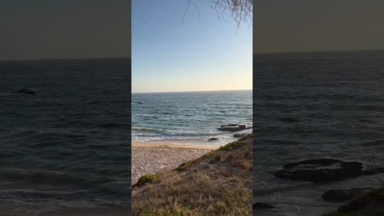 Sunset view along Almograve Beach, Portugal