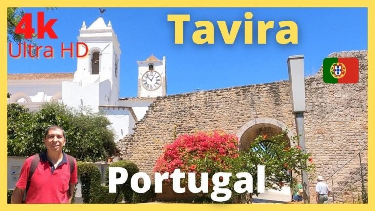 Tavira – one of the most charming towns in the Algarve, Portugal, 4K