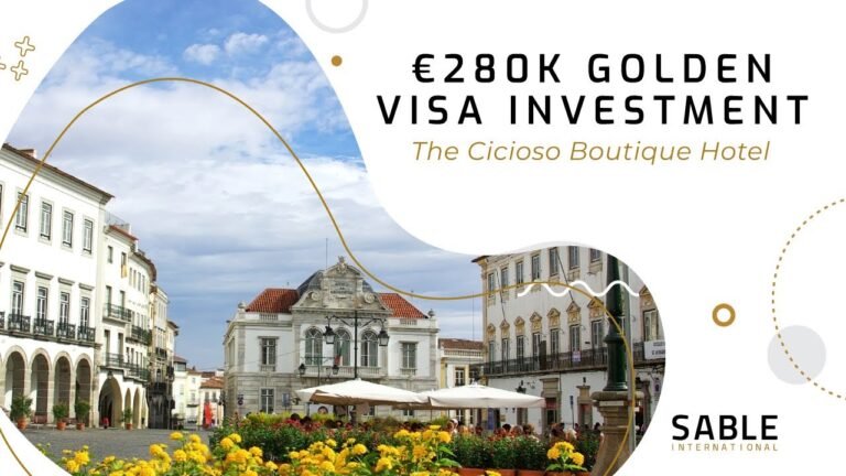 The Cicioso boutique hotel €280k Golden Visa investment