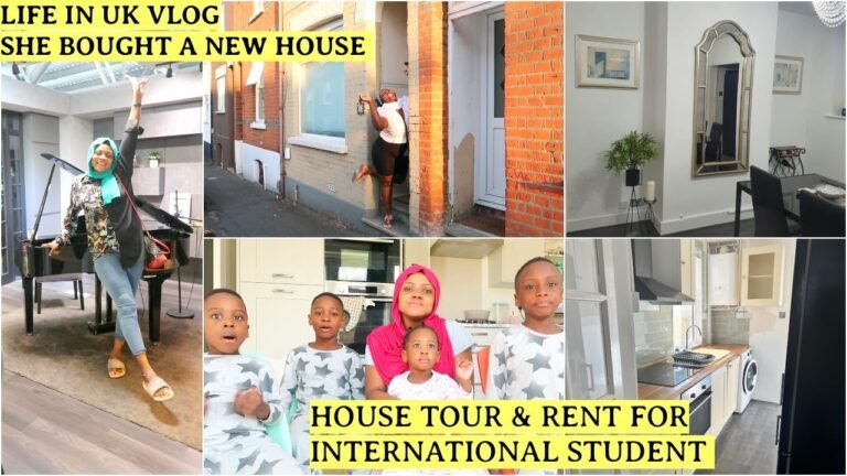 UK HOUSE TO RENT FOR INTERNATIONAL STUDENT, SHE BOUGHT HER DREAM HOME + UK HOUSE HOUSE TOUR 2022