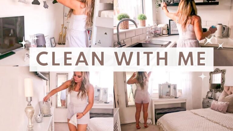 WHOLE HOUSE SPEED CLEAN WITH ME! CLEANING MOTIVATION UK