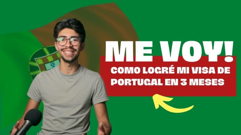 ¡Me voy a vivir a Portugal con una Visa D7! 🇵🇹 Te cuento como lo hice