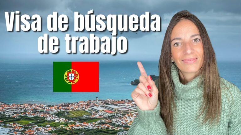 NUEVA VISA de Búsqueda de trabajo en PORTUGAL  🇵🇹