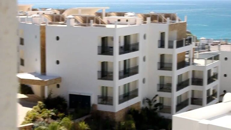 A wiev from hotel Cerro Mar Garden's balcony Albufeira Portugal May 2010