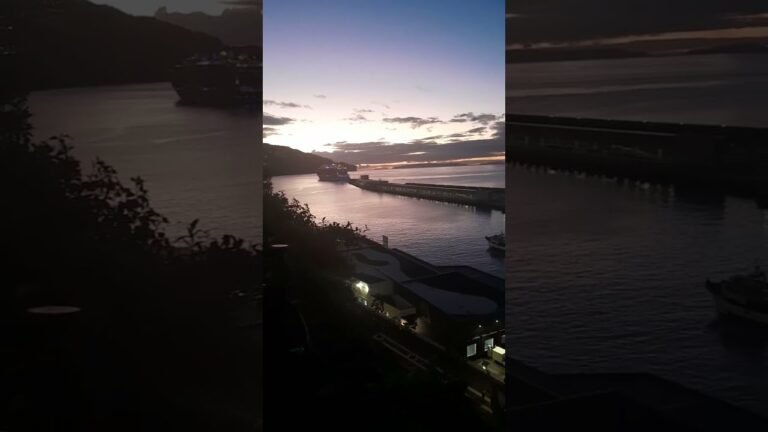 #AMANHECER #PORTO DO #FUNCHAL #MADEIRA #PORTUGAL