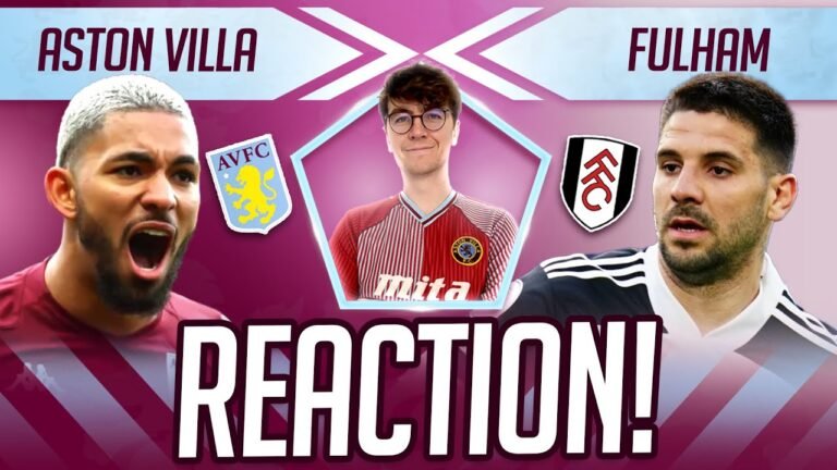 ASTON VILLA SACK GERRARD | REACTION