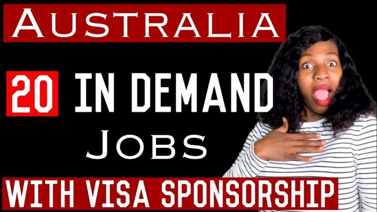 AUSTRALIA WORKERS SHORTAGE | AUSTRALIA HIGH DEMAND JOBS WITH VISA SPONSORSHIP #staffshortage