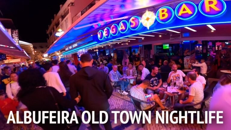 Albufeira Old Town Nightlife – Portugal Summer 2021