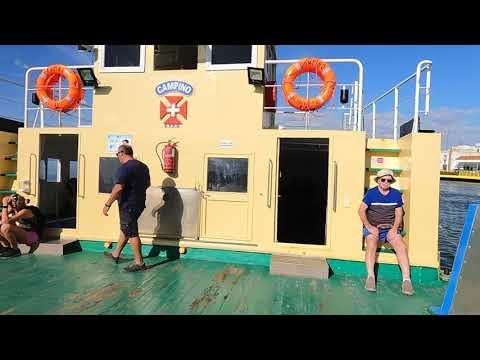 Boat tour — Paseo en barco Ayamonte a Villa Real de San Antonio (From Huelva to Portugal)