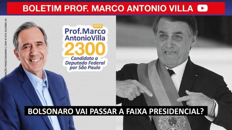 Bolsonaro vai passar a faixa presidencial?