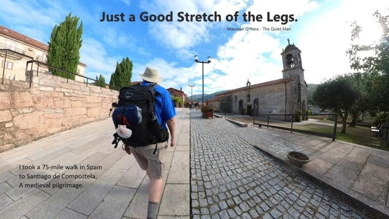 Camino of Santiago de Compostela – Tui to Santiago de Comp – Portuguese way –  Central route  ***