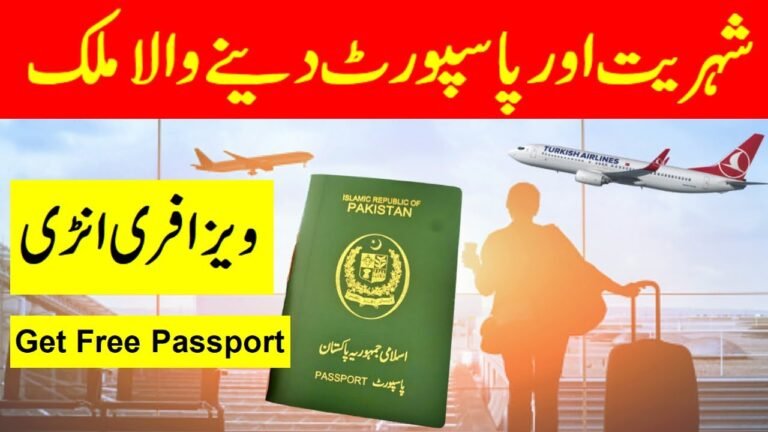 Citizenship + Passport + Visa Free Entry || Second Passport | Get Citizenship/PR & Second Passport.