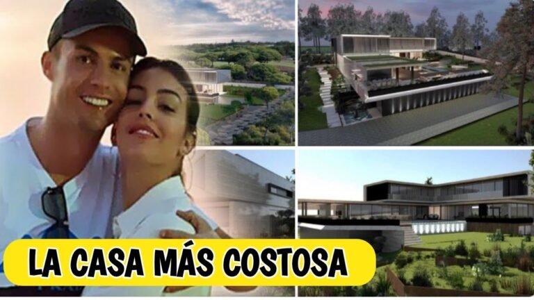 Cristiano Ronaldo y Georgina Rodriguez compran la casa más costosa de Portugal