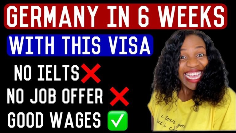 EASY VISA TO GERMANY | GERMANY JOB SEEKER VISA | GERMANY WORK VISA REQUIREMENTS- IMMIGRATE WITH AMMY