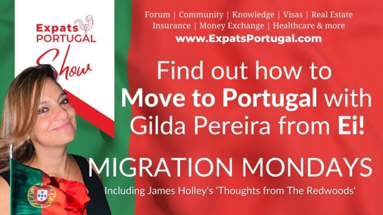 Everything you need to know about moving to Portugal Q&A with Gilda P on the GMP! -03-09-22