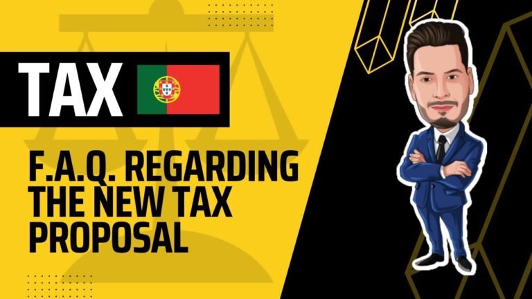 F.A.Q. regarding the new crypto tax proposal in Portugal 🔥