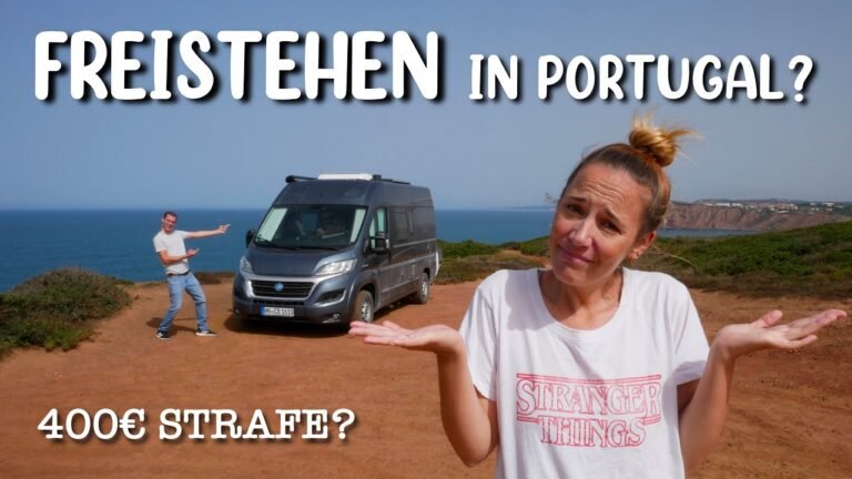 FREISTEHEN IN PORTUGAL 2022 – klappt das? Die Küste rund um Nazaré mit dem Campervan | VANLIFE