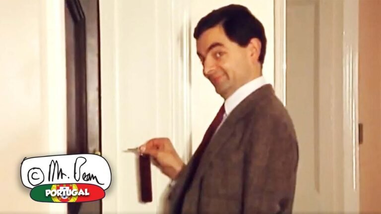 Férias de hotel do Mr. Bean | Clipes engraçados do Mr. Bean | Mr Bean Portugal