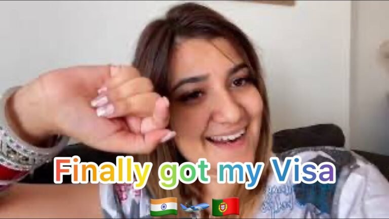 Finally recieved my Family reunification D6 visa for Portugal || @Makeovers by Nishi