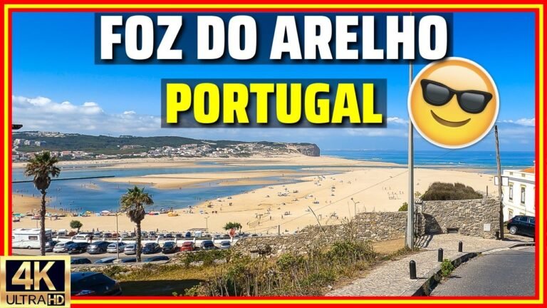 Foz do Arelho, Portugal: Delightful Beaches Unspoiled by Tourism! [4K]