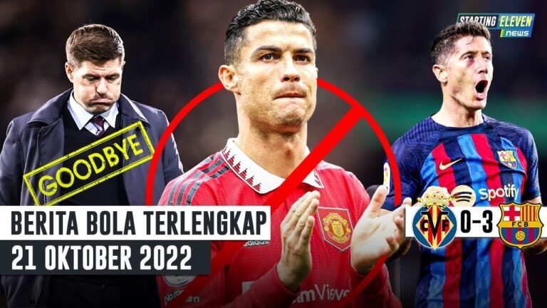 Gerrard Resmi Dipecat Aston Villa 😱 MU Resmi Sanksi Ronaldo 😱 Lewandowski Cetak Brace – Berita Bola