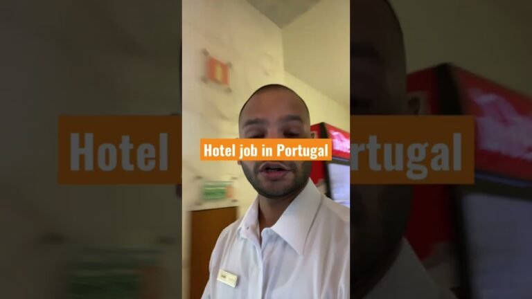 Hotel job in Portugal