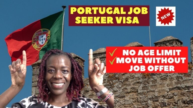 How To Move To Portugal Without Job Offer | Portugal Temporary Visa | Portugal Job Seeker Visa