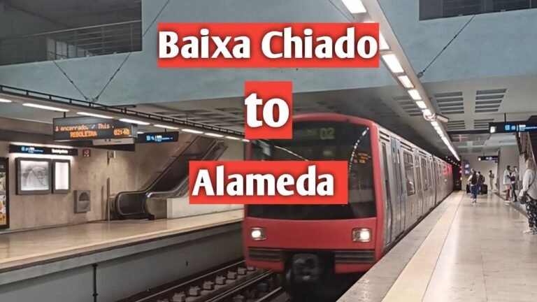 How to Go Baixa Chiado to Alameda by Metro /Travelling /Lisbon /portugal