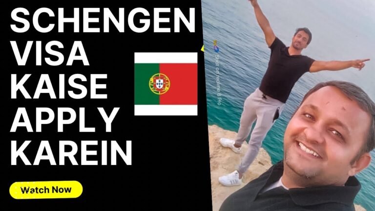 How to apply schengen work visa /visit visa/ immigration portugal