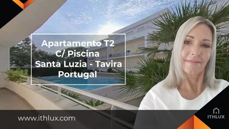 ITH1387 Apartamento T2 c/ Piscina, Garagem, em Santa Luzia. Janet Shephard-Stone ITHLUX Tavira