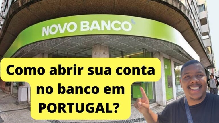 Isso ninguém te conta! Como Abrir conta no Banco em Portugal 🇵🇹 Rápido e Fácil !!!