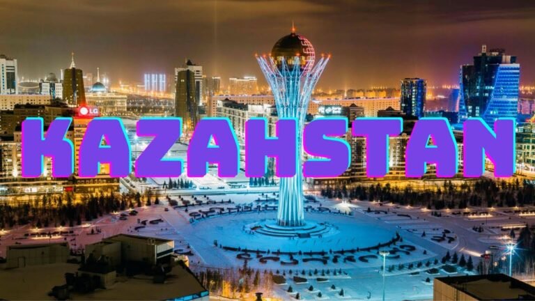 Kazahstan in 4K. Astana – big city. Deep house. Relex music