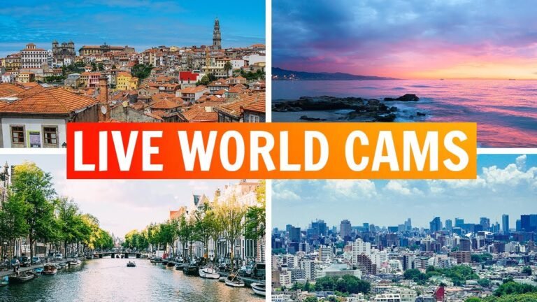 🔴 LIVE: Around the World Cams / Beautiful Earth Webcams