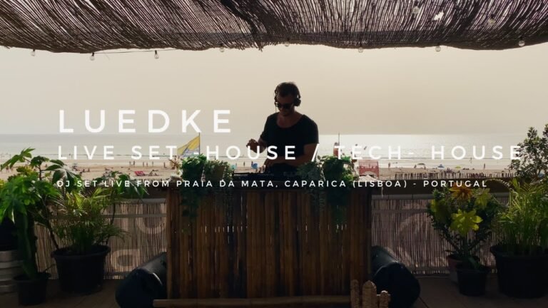 Live LUEDKE – House / Tech-House  DJ Mix at Praia da Mata, Caparica – Portugal (Lisboa)