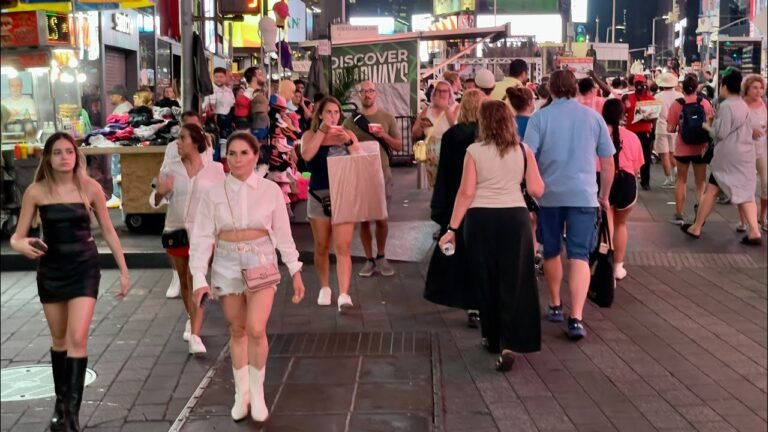 🇺🇸Live in NYC(10.07.2022): Beautiful Friday Evening in Manhattan