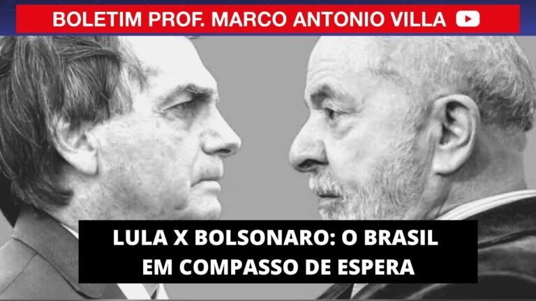 Lula x Bolsonaro: o Brasil em compasso de espera