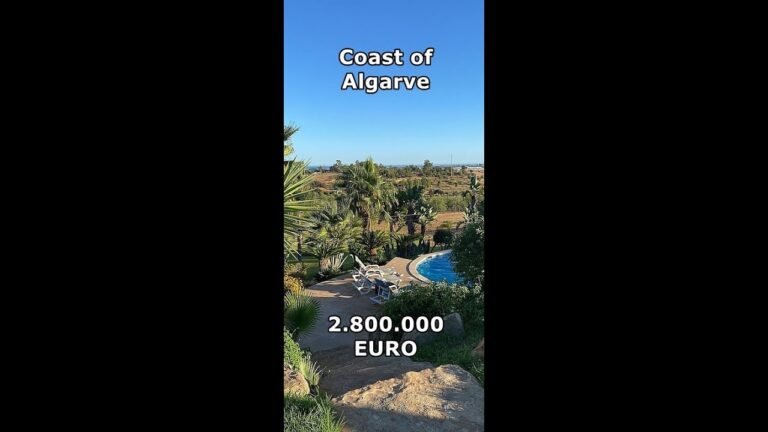 Luxury home Coast of Algarve – Swimming Pool, Palm Trees – 2.800.000 EURO