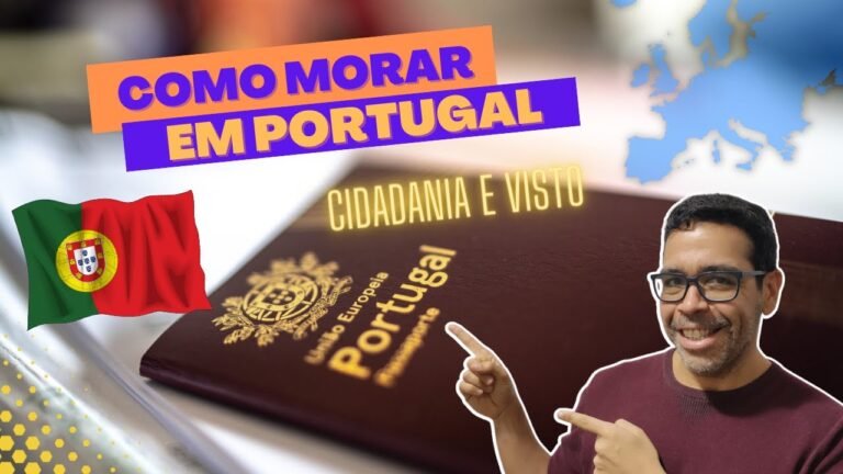 MORAR EM PORTUGAL SEM PAI OU AVÔ PORTUGUÊS | COMO TIRAR PASSAPORTE EUROPEU | TUDO QUE HA PRA VIVER