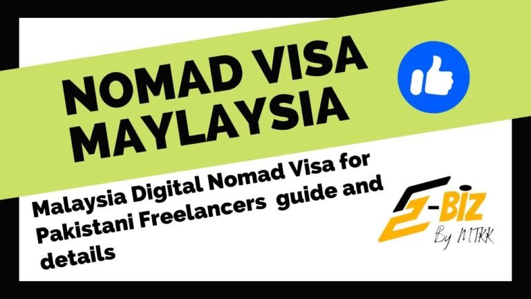 Malaysia Nomad Visa for Freelancers || Guides and details || APPLY links || Procedures how to apply