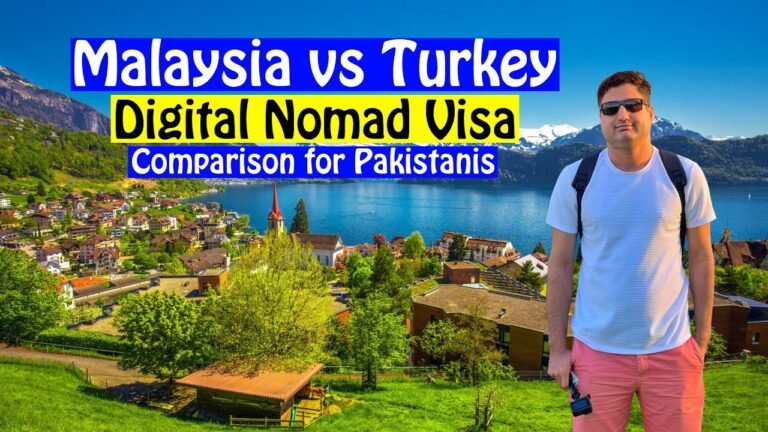 Malaysia vs Turkey for Digital Nomad Visa & Residency in Urdu