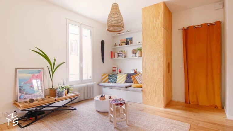 NEVER TOO SMALL: Adaptable Small Apartment for Family of Five Paris – 50sqm/538sqft