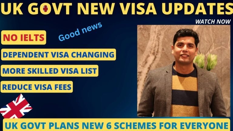 NEW VISA AND IMMIGRATION UPDATES – GOOD NEWS FOR ALL| STUDENT HELP UK