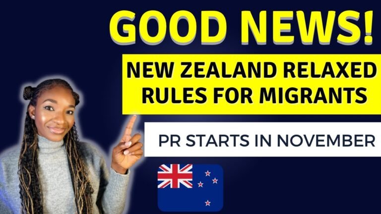 New Zealand Relaxed Rules For Skilled Migrants | Invitation To Apply For PR Starts In November 2022