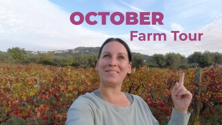 OCTOBER – Farm Tour | My Central Portugal Farm #47